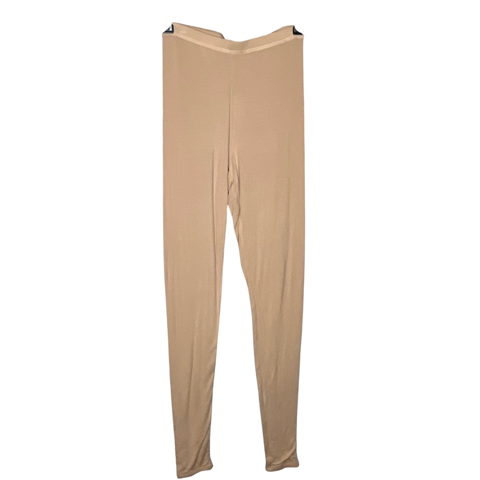 Naked Wardrobe New Leggings Small Tan Nude High Waisted Layering Neutral